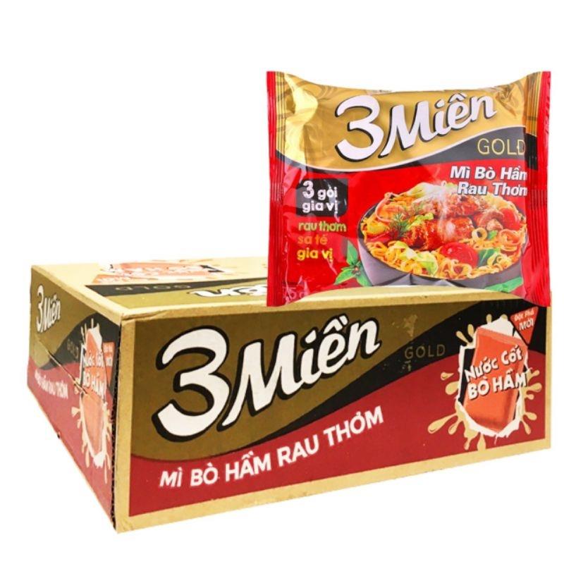 Mỳ Ba miền bò hầm rau thơm (thùng)