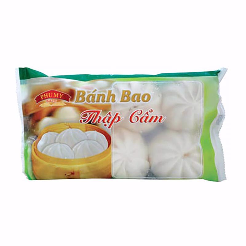 Bánh bao thịt heo trứng cút