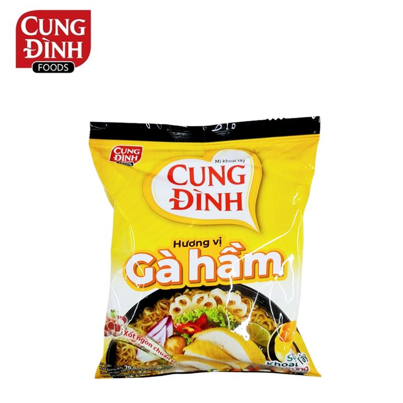 Mỳ cung đình gà hầm