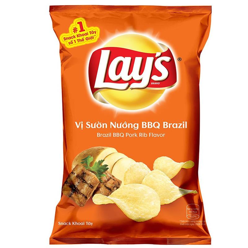 Lays sườn nướng