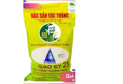 Gạo ST25 thượng hạng túi 5kg