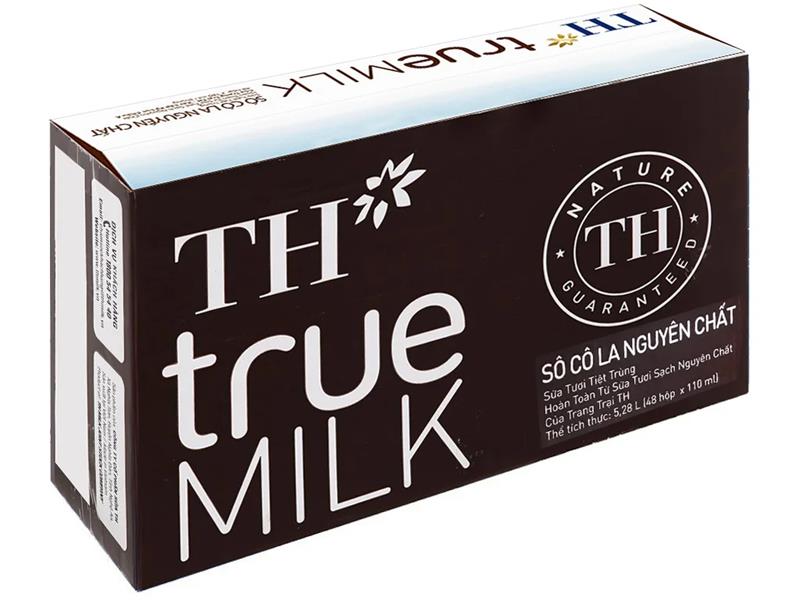 Sữa TH true milk socola 110ml thùng