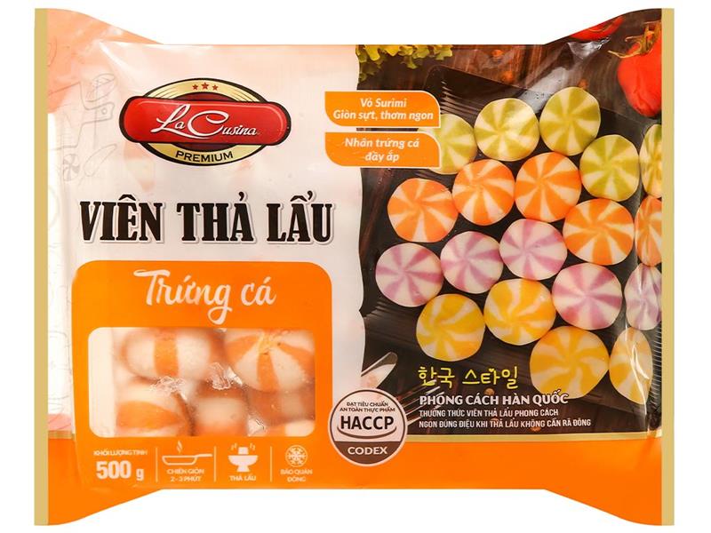 Viên thả lẩu Trứng Cá